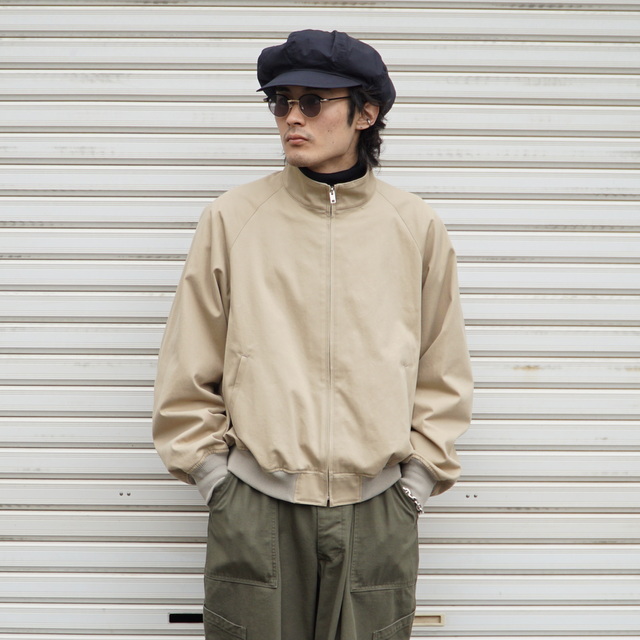 HERILL(ヘリル)/Egyptiancotton Chino Weekend jacket -2COLOR- #23-011-HL-8020(1)
