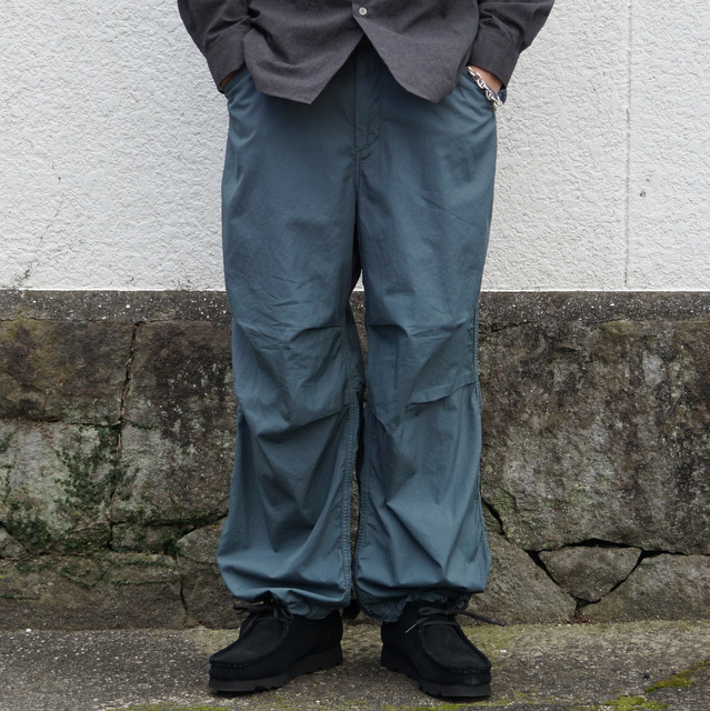 Graphpaper (グラフペーパー)/ Garment Dyed Twill Military Pants -DARK SLATE- #GM231-40139(1)