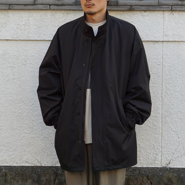 stein/ REVERSIBLE MODS COAT"BLACK Mサイズ