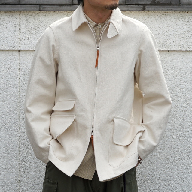 公式ショップ】 新品 COMOLI 23AW COTTON NYLON COACH JACKET リール