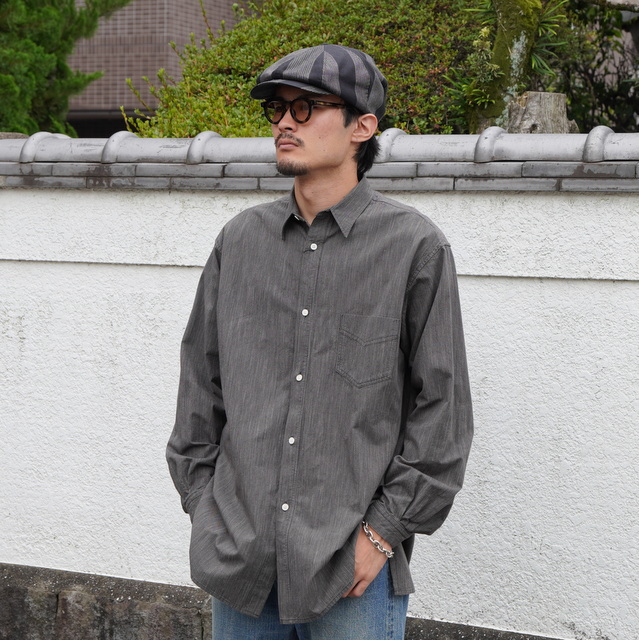 AUBERGE(オーベルジュ)/ FRANZ -BLK STRIPE- #AU23S27／acoustics Men's