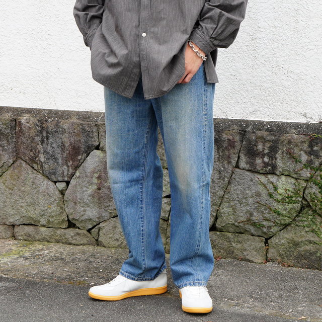 A.PRESSE No.2 Washed Denim Pants-