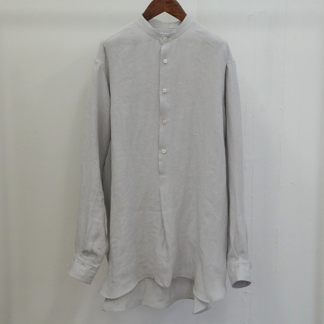 MAATEEu0026SONS(マーティーアンドサンズ)/ 極上LINEN薄 PULL OVER SHIRTS -CLOUD-  #MT3103-0605B／acoustics Men's