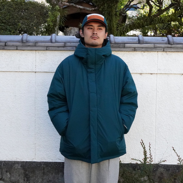 23AW】Graphpaper (グラフペーパー)/ PERTEX_SHIELD Reversible Hooded