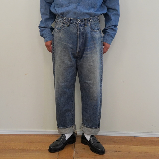 23AW A.PRESSE No.2 Washed Denim Pants 32-