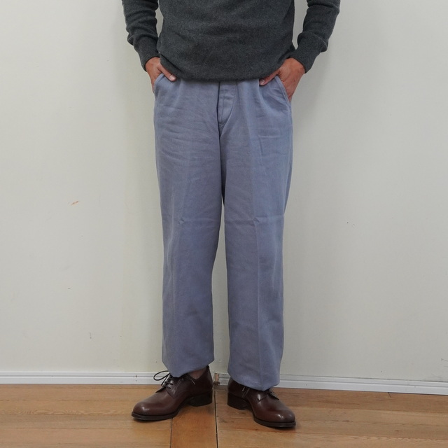 23AW」MAATEE&SONS(マーティーアンドサンズ)/ CHEAP CHINO -薄BLUE、薄 