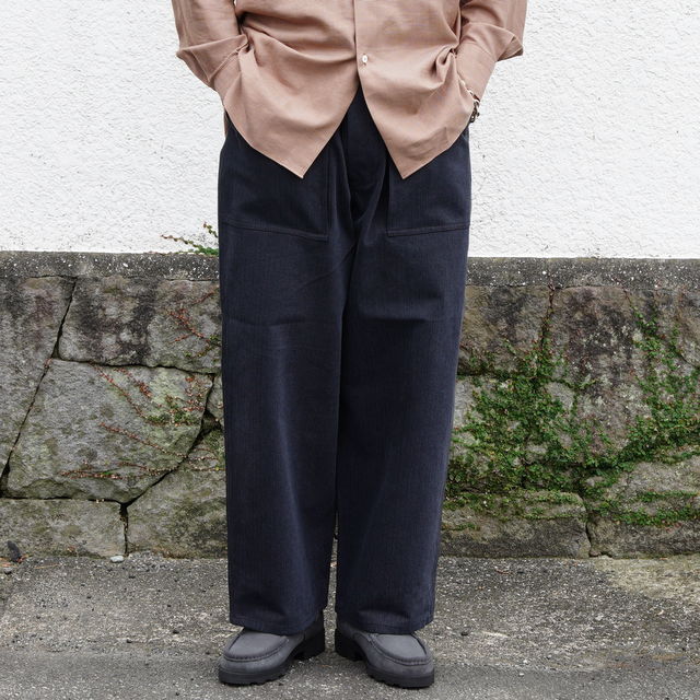 MAATEE & SONS （マーティアンドサンズ）強撚バラシア TROUSER 