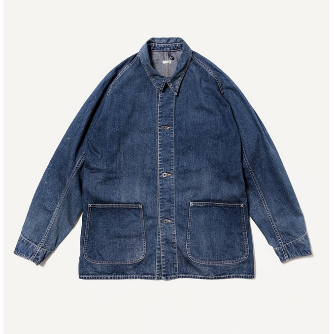 23AW】A.PRESSE(ア プレッセ)/ Denim Coverall Jacket -INDIGO- #23AAP ...