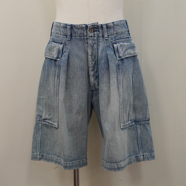 HERILL(ヘリル)/HL Denim Cargoshorts #22‐030‐HL-8110／acoustics Men's