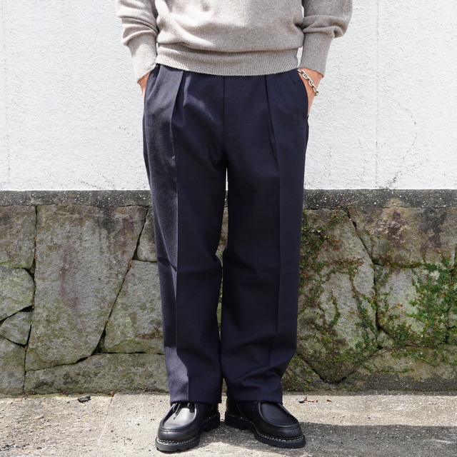 NEATニート/ SCOTCH CHEVIOT SROUSERS COLOR  #SCSR