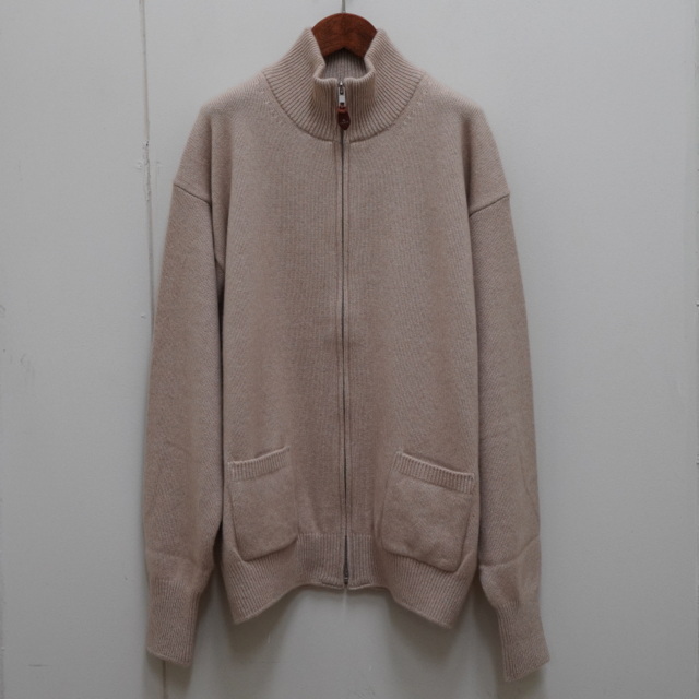 23AW】HERILL(ヘリル)/Goldencash Zipup Sweater -Natural&Black- #23 ...