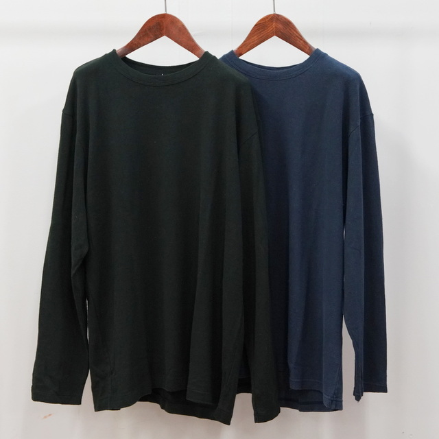 MITTAN(ミッタン) / 強撚絹紬糸ロングTシャツ -2color- #T-13(1)