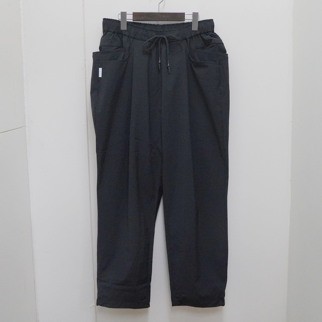 S.F.C (XgCvX tH[ NGCeBu)/ WIDE TAPERED EASY PANTS(NYLON) -Black- #SFCFW23P02(1)