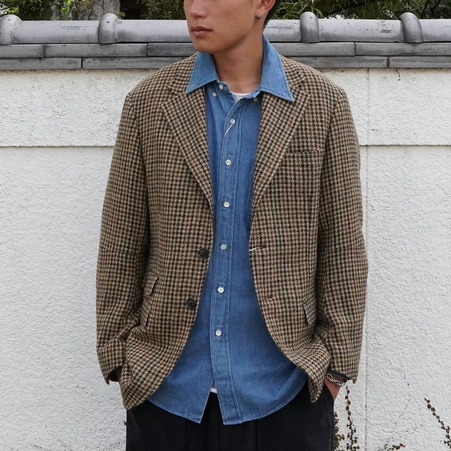 D.C.WHITE ディーシーホワイト / Hacking Jacket  BROWN  #D