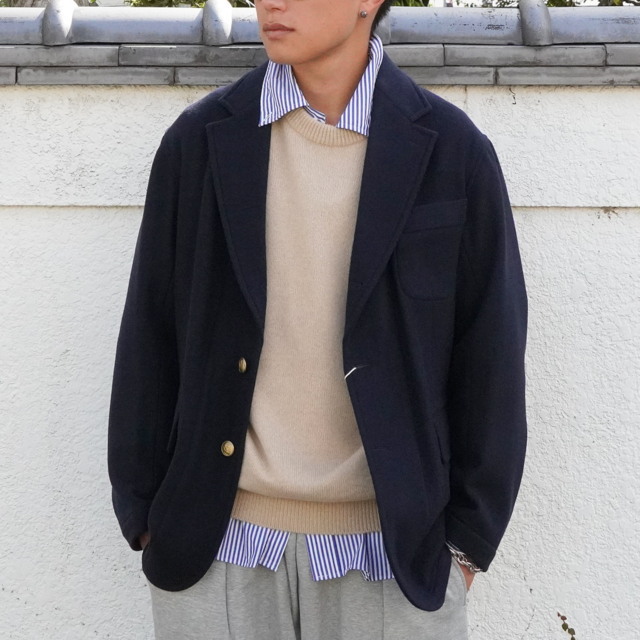 D.C.WHITE ディーシーホワイト / SPORTS BLAZER  NAVY  #D