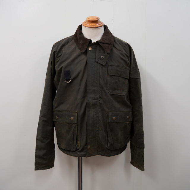 yoused(ユーズド) / REMAKE OILED FISHING JACKET -SAGE,BORDEAUX- #23AW14(1)