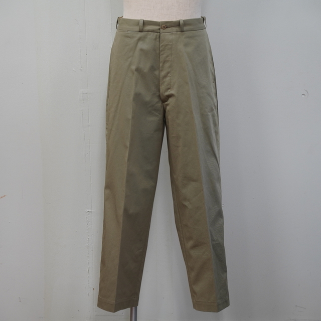 [24SS] blurhms (ブラームス) / 2046D Chino Pants -Dusty Beige- #bROOTS24S10(1)