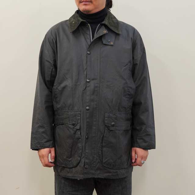 yoused(ユーズド) / BARBOUR REMAKE JACKET (SIZE44) -SAGE- #23AW13(1)