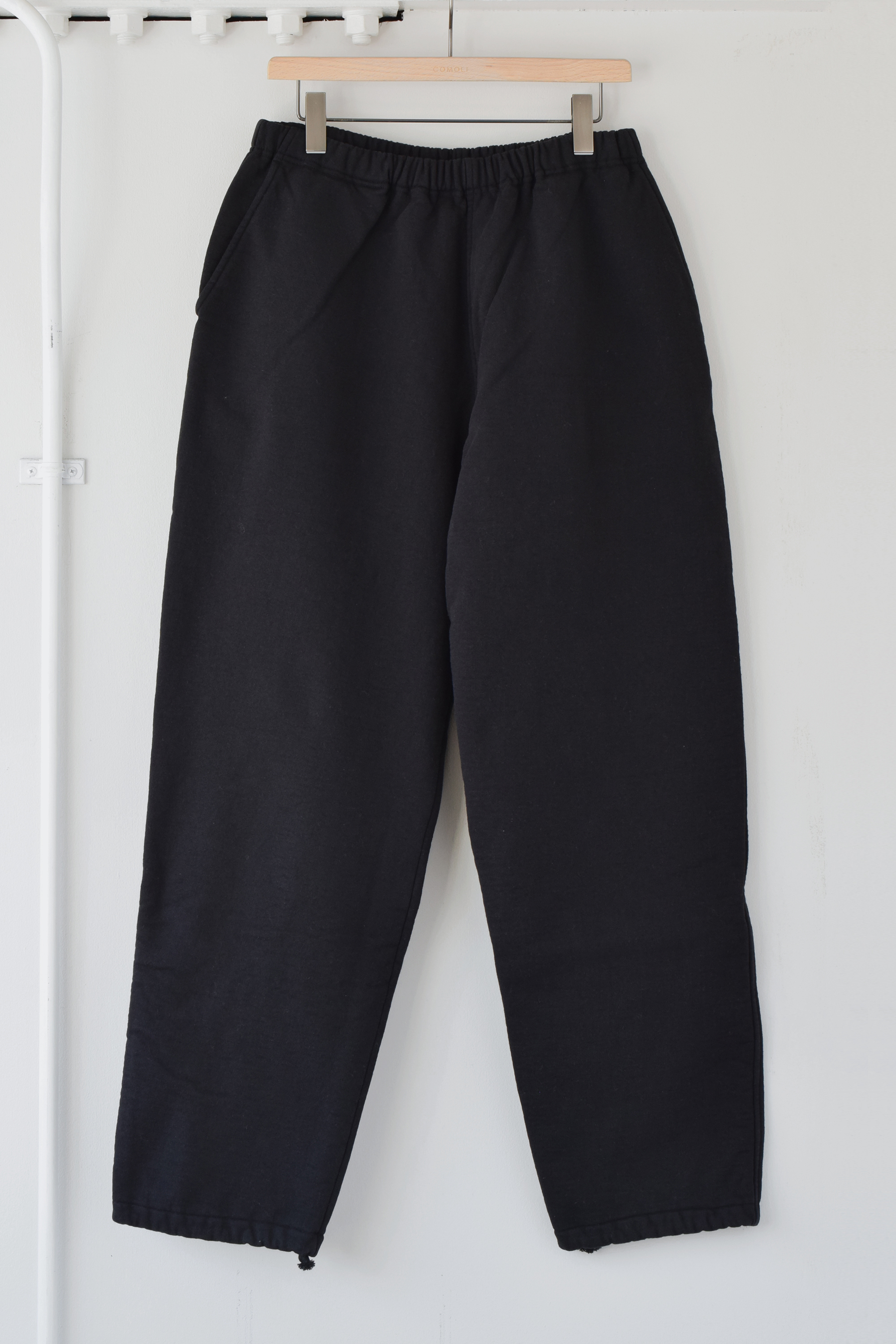 人気商品・ comoli john別注 leather drawstring pants 2 | www ...