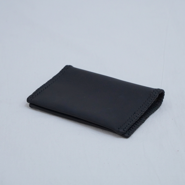 Aeta (AG^) / VT BRAIDING CARD CASE -BLACK-(1)