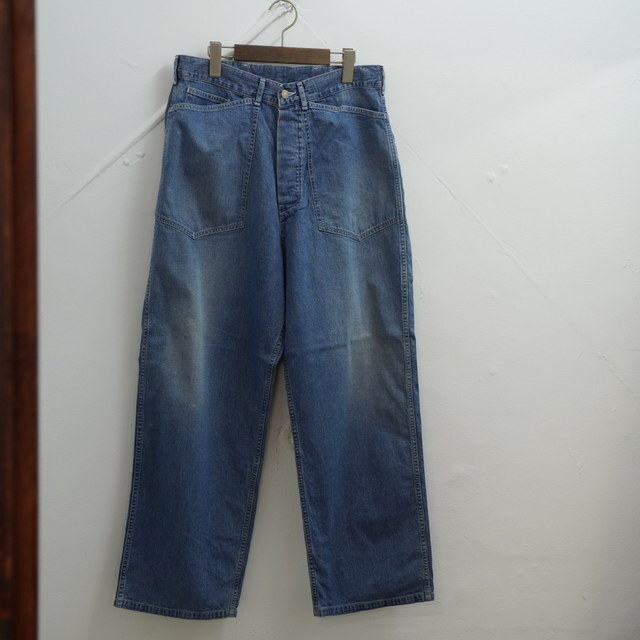 y24awzMAATEE&SONS(}[eB[AhTY)/ MILITARY DENIM -C/32 FADE INDIGO-  #MT4303-0211A(1)