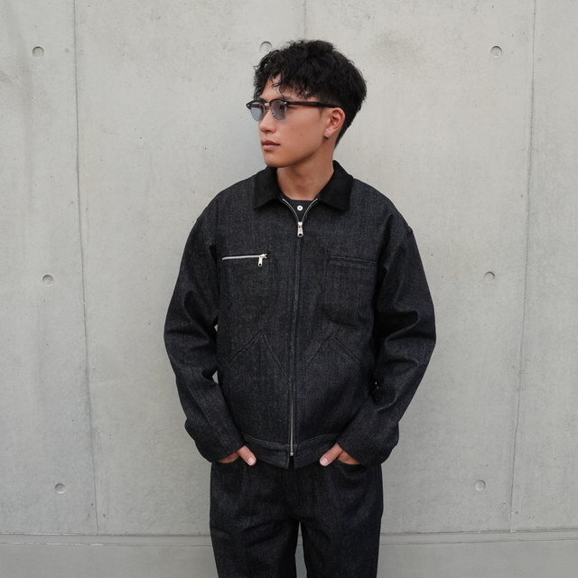 RANDY'S GARMENTS(fB[K[c)/SERVICE JACKET -INDIGO-(1)