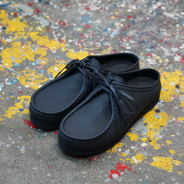 ERA. (C[) / AWAI TIROLEAN MULE -BLACK- #SA05SC(1)