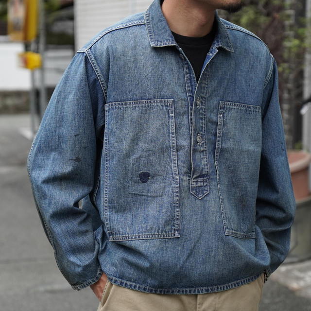 BOWWOW(oEE)/US ARMY M-35 DENIM JACKET AGED -AGED INDIGO- #BW252-UA3DJ(1)