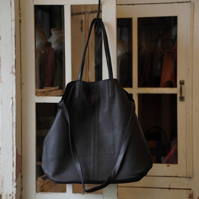 y25AWzMorphee(tF) / 3WAY LARGE TOTE -BLACK- #L-BLK(1)