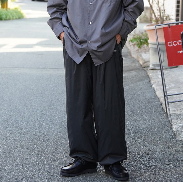 y25AWzGraphpaper (Oty[p[)/ PERTEX QUANTUM AIR Light Thermo Chef Pants  -BLACK- #GM253-40437(1)