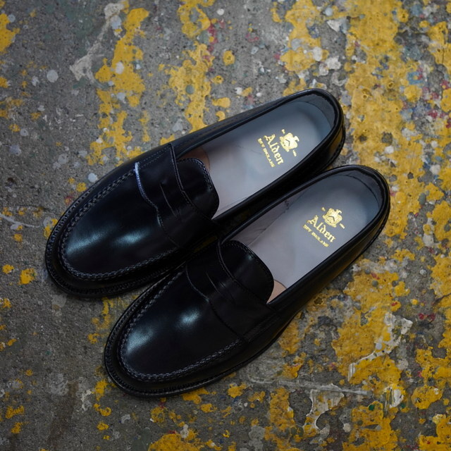 Alden(I[f) Penny Loafer (Calf Leather) -BLACK- #981(1)