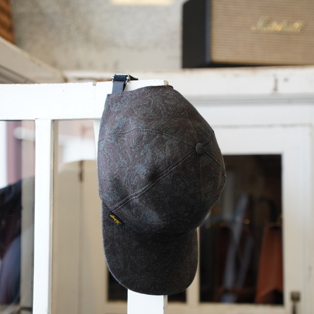 AUBERGE(I[xW)/ CAP -GREEN NAVY MIX- #AU25A43(1)