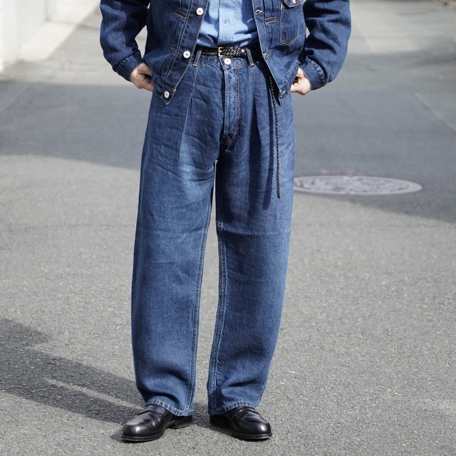 �y26SS�zHERILL(�w����)/ LINEN DENIM 4PK -Natural- #26-030-HL-809010(1)