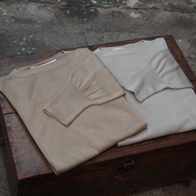  Olde H&Daughter(�I�[���h�G�C�`�A���h�h�[�^�[)/ SILK PLAIN STICH CREW L/S -3color- #BK004(1)