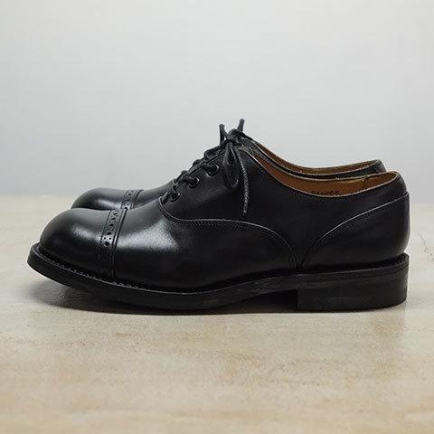 The Old Curiosity Shop Quilp by Tricker's(NCv oC gbJ[Y)Men's Black Box Carf Oxford Shoes(Fitting4) -Black-(2)