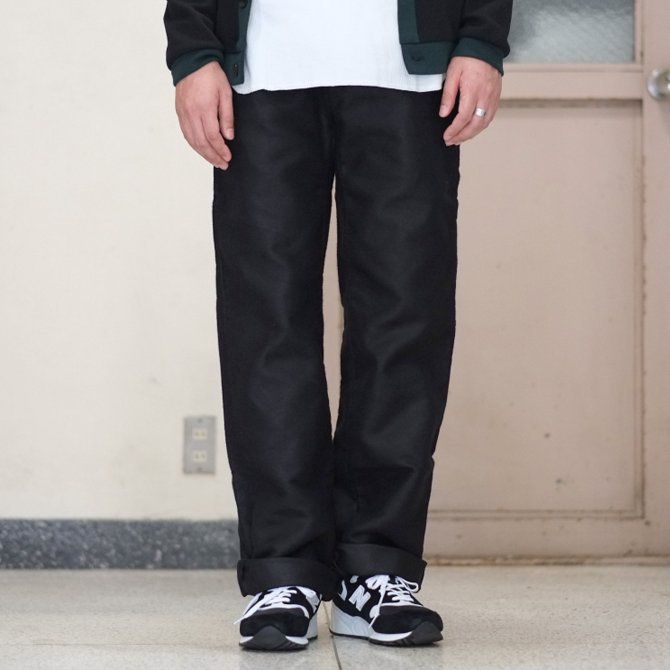 FRANK LEDER(フランクリーダー) DEUTSCHELEDER TROUSER -BLACK-【HS