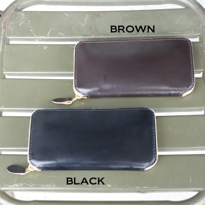 MASTER&Co.(}X^[AhR[) UK Bridle Leather Long Wallet -BLACK-(2)
