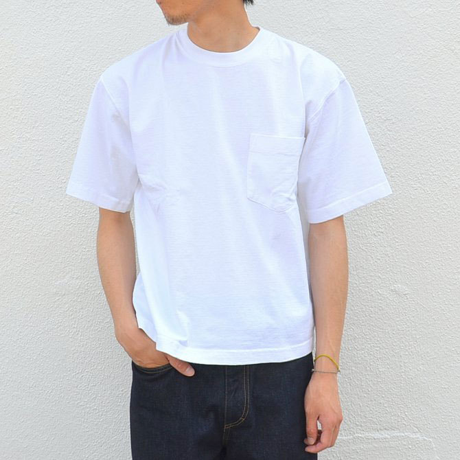 CAMBER(Lo[) MAX WEIGHT POCKET TEE -WHITE-(2)