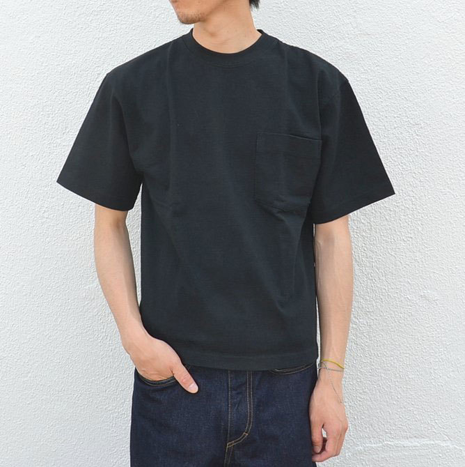 CAMBER(Lo[) MAX WEIGHT POCKET TEE -BLACK-(2)