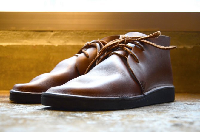 AURORA SHOES(オーロラシューズ) NORTH PACIFIC(MEN'S) -BROWN- #NP-M 