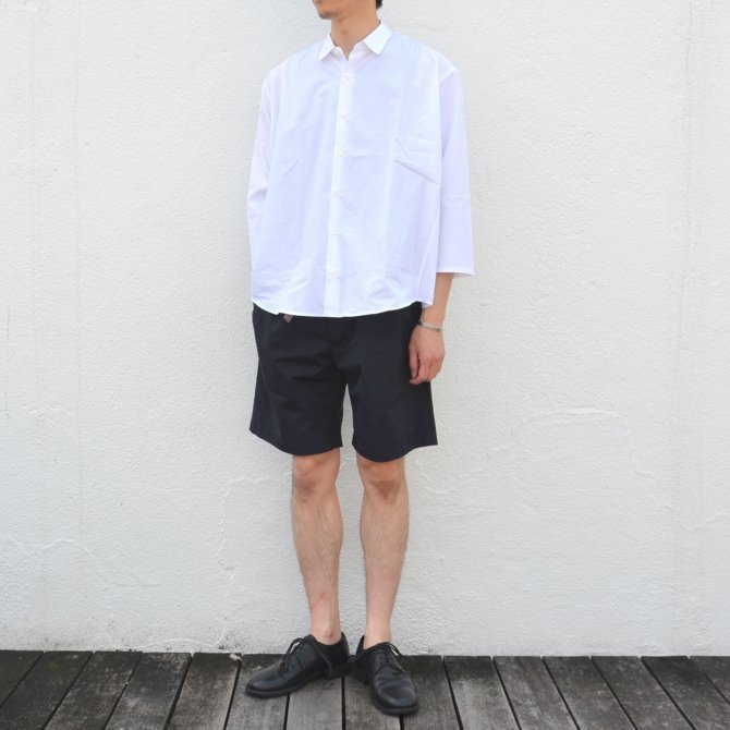 semoh(Z[)/ Wide Shirt -WHITE- #SA01-1-05(2)