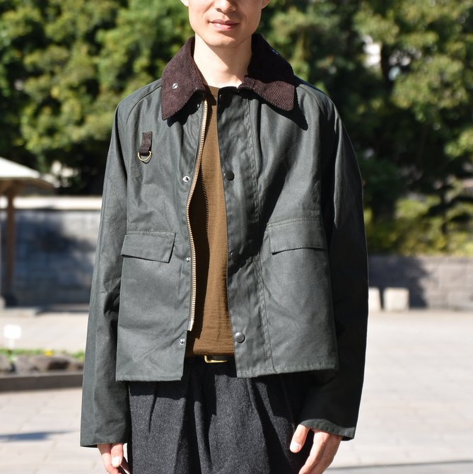 日本限定 【人気】barbour spey バブアースペイ セージ M ジャケット ...