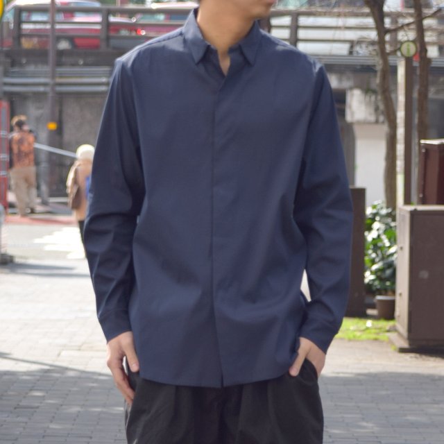 19 SS】 TEATORA(テアトラ)/Keyboard Shirt -NAVY- #TT-SHT-001-KEY 