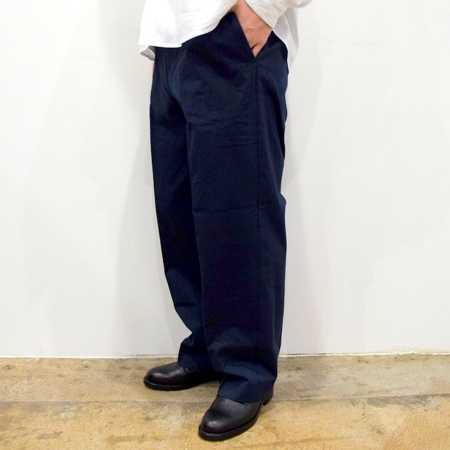 2020】YAECA (ヤエカ)/ CHINO CLOTH PANTS CREASED -NAVY- #10605