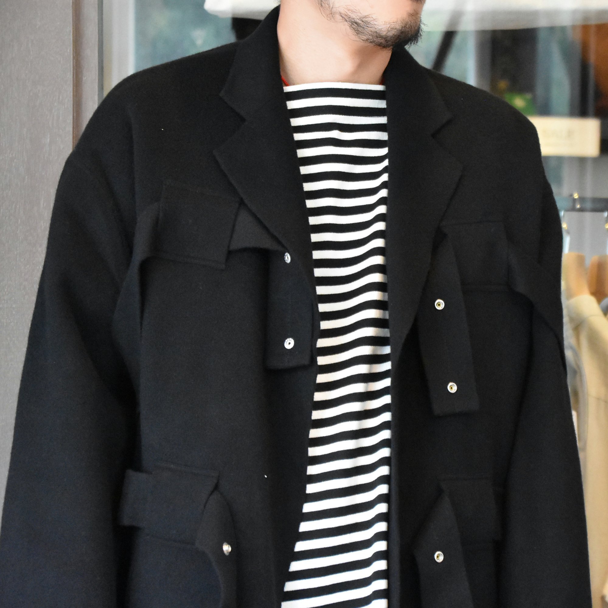 y40% off salezTAKAHIRO MIYASHITA The SoloIst.(^Jq~V^ U \CXg) notched lapel long coat # sj.0019bAW20(2)