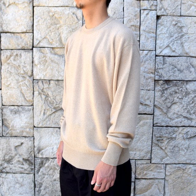 スーパーマーケット割引 22aw ヘリル GOLDENCASH CASHMERE CREW KNIT