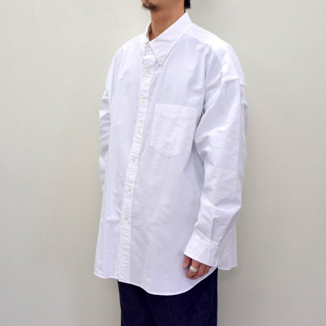 Graphpaper (グラフペーパー)/ OXFORD OVERSIZED B.D SHIRT -2色展開