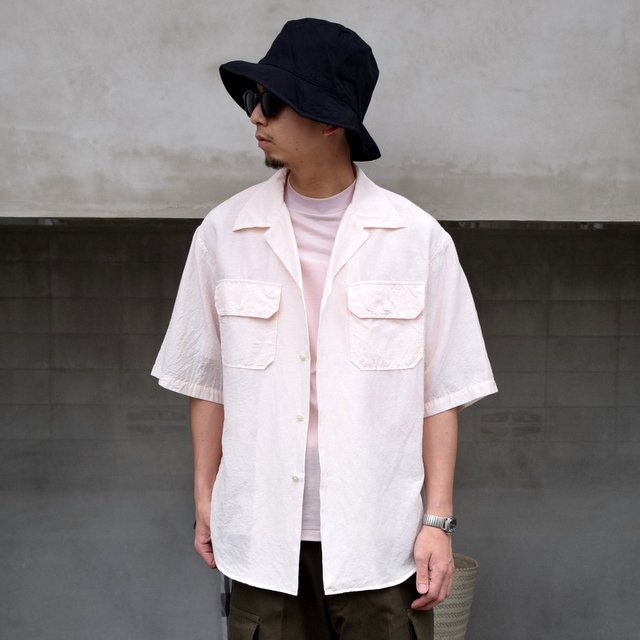 KAPTAIN SUNSHINE (キャプテンサンシャイン)/ OPEN COLLAR SS SHIRT