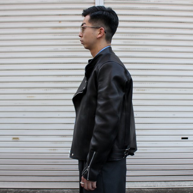 SCYE(サイ)/ Lamb Skin Leather Biker Jacket -BLACK- #1121-63006(2)