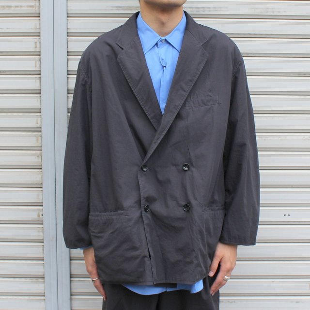 Graphpaper (グラフペーパー)/ Garment Dyed Poplin Oversized Double Jacket #GM221-20066(2)